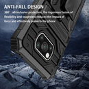 For Xiaomi Poco X3 King Kong Back Clip Series Holder Phone Case(Black)