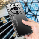 For Xiaomi 12 Pro/12S Pro Light and Shadow Series Frosted Metal Phone Case(Gold)