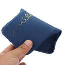 For Xiaomi Redmi 10A Gilding Line TPU Phone Case with Strap(Royal Blue)