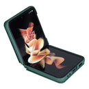 For Samsung Galaxy Z Flip4 5G NILLKIN QIN Series Plain Leather Phone Case(Green)