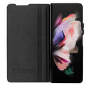 For Samsung Galaxy Z Fold4 5G NILLKIN QIN Series Pro Sliding Camera Cover Design Leather Phone Case(Black)