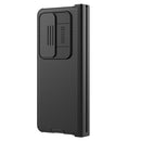 For Samsung Galaxy Z Fold4 NILLKIN Black Mirror Pro Series Camshield PC Phone Case, Simple Set(Black)
