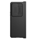 For Samsung Galaxy Z Fold4 NILLKIN Black Mirror Pro Series Camshield PC Phone Case, Simple Set(Black)