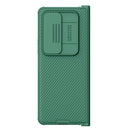 For Samsung Galaxy Z Fold4 NILLKIN Black Mirror Pro Series Camshield PC Phone Case, Simple Set(Green)
