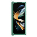For Samsung Galaxy Z Fold4 NILLKIN Black Mirror Pro Series Camshield PC Phone Case, Simple Set(Green)