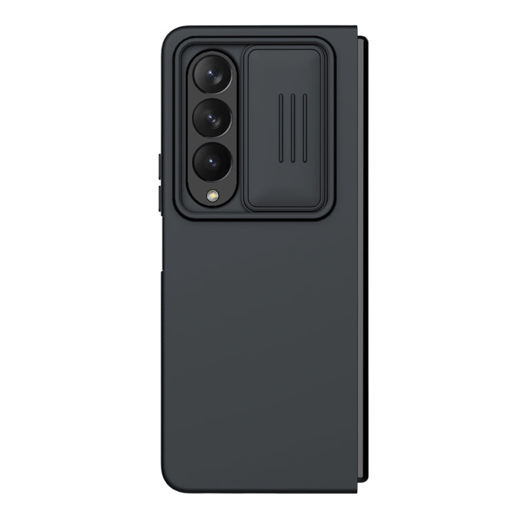 For Samsung Galaxy Z Fold4 5G NILLKIN CamShield Liquid Silicone + PC Full Coverage Case(Black)