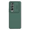 For Samsung Galaxy Z Fold4 5G NILLKIN CamShield Liquid Silicone + PC Full Coverage Case(Green)