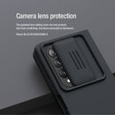 For Samsung Galaxy Z Fold4 5G NILLKIN CamShield Liquid Silicone + PC Full Coverage Case(Green)