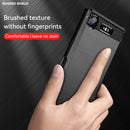 For Sony Xperia XZ1 Brushed Texture Carbon Fiber TPU Phone Case(Black)