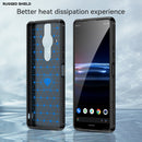 For Sony Xperia Pro-I Brushed Texture Carbon Fiber TPU Phone Case(Black)