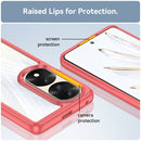 For Honor 70 Pro 5G Colorful Series Acrylic + TPU Phone Case(Red)