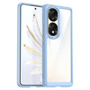 For Honor 70 Pro 5G Colorful Series Acrylic + TPU Phone Case(Blue)