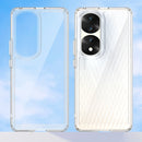 For Honor 70 Pro 5G Colorful Series Acrylic + TPU Phone Case(Transparent)