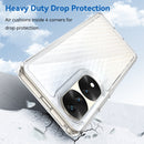 For Honor 70 Pro 5G Colorful Series Acrylic + TPU Phone Case(Transparent)