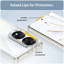 For Honor 70 Pro 5G Colorful Series Acrylic + TPU Phone Case(Transparent)