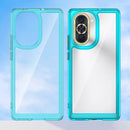 For Huawei nova 10 Pro Colorful Series Acrylic + TPU Phone Case(Transparent Blue)