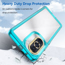 For Huawei nova 10 Pro Colorful Series Acrylic + TPU Phone Case(Transparent Blue)