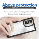 For Huawei nova 10 Pro Colorful Series Acrylic + TPU Phone Case(Black)