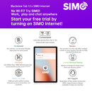 [HK Warehouse] Blackview Tab 13 Tablet PC 10.1 inch 6GB+128GB Android 12 Support Dual SIM/WiFi/Bluetooth/TF Card/Navigation(Grey)
