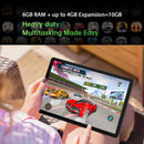 [HK Warehouse] Blackview Tab 13 Tablet PC 10.1 inch 6GB+128GB Android 12 Support Dual SIM/WiFi/Bluetooth/TF Card/Navigation(Grey)