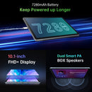 [HK Warehouse] Blackview Tab 13 Tablet PC 10.1 inch 6GB+128GB Android 12 Support Dual SIM/WiFi/Bluetooth/TF Card/Navigation(Grey)