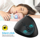 X10 2.4G Wireless Vertical Ergonomic Gaming Mouse(Black)