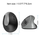 X10 2.4G Wireless Vertical Ergonomic Gaming Mouse(Grey)