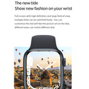 Watch 8 Max 1.85 inch Wireless Charging Bluetooth Call NFC Smartwatch(Black)