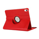 For iPad 10th Gen 10.9 2022 360 Degree Rotation Litchi Texture Flip Leather Tablet Case with Holder (Red)