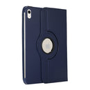 For iPad 10th Gen 10.9 2022 360 Degree Rotation Litchi Texture Flip Leather Tablet Case with Holder (Blue)