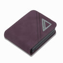 For Samsung Galaxy Z Flip4 Forwenw Dual-side Buckle Leather Phone Case(Wine Red)