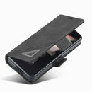 For Samsung Galaxy Z Fold4 Forwenw Dual-side Buckle Leather Phone Case(Black)