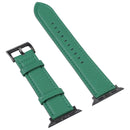 Litchi Texture Leather Watch Band For Apple Watch Series 8&7 41mm / SE 2&6&SE&5&4 40mm / 3&2&1 38mm(Light Blue)