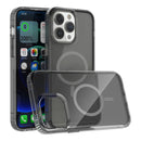 MagSafe Magnetic Phone Case For iPhone 14 Pro(Transparent Black)