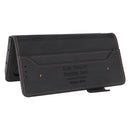 For Samsung Galaxy Z Fold4 Magnetic Clasp Flip Leather Phone Case(Black)