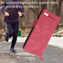 For Samsung Galaxy Z Fold4 Magnetic Clasp Flip Leather Phone Case(Red)