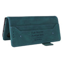 For Samsung Galaxy Z Fold4 Magnetic Clasp Flip Leather Phone Case(Green)
