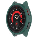 For Samsung Galaxy Watch5 Pro 45mm Half Coverage Hollowed PC Protective Case(Cyan)