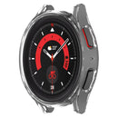 For Samsung Galaxy Watch5 Pro 45mm Half Coverage Hollowed PC Protective Case(Transparent White)