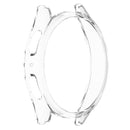 For Samsung Galaxy Watch5 Pro 45mm Half Coverage Hollowed PC Protective Case(Transparent White)