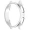 For Samsung Galaxy Watch5 Pro 45mm Half Coverage Hollowed PC Protective Case(Silver)