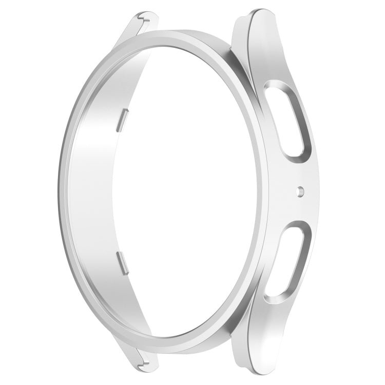 For Samsung Galaxy Watch5 Pro 45mm Half Coverage Hollowed PC Protective Case(Silver)