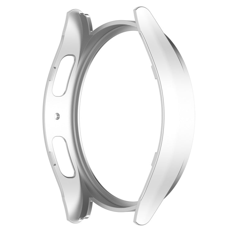 For Samsung Galaxy Watch5 Pro 45mm Half Coverage Hollowed PC Protective Case(Silver)