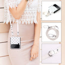 For Samsung Galaxy Z Flip4 5G Colorful Love Lanyard Phone Case(Blue)