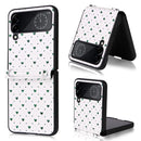For Samsung Galaxy Z Flip4 5G Colorful Love Lanyard Phone Case(Green)