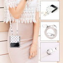 For Samsung Galaxy Z Flip4 5G Colorful Love Lanyard Phone Case(Green)