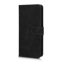 For Motorola Moto G32 Skin Feel Magnetic Flip Leather Phone Case(Black)