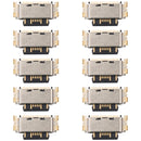 10 PCS Charging Port Connector For Xiaomi Redmi 10C/Redmi 10 India/Redmi Note 11E/Redmi Note 11S