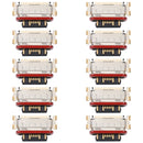 10 PCS Charging Port Connector For Xiaomi Redmi Note 11 Pro+ 5G/Redmi K50/Redmi K50 Pro