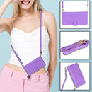 For Samsung Galaxy Z Fold4 5G Litchi Texture Zipper Leather Phone Case(Purple)